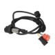 Senzor ABS Fata Dreapta/Stanga pentru AUDI A6 C5 1.8-2.8 01.97-01.05, Lungime cablu 1110 mm