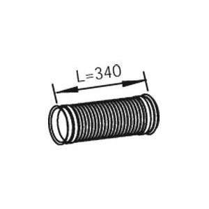 Furtun flexibil, sistem de esapament DINEX