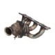 Convertor catalitic EURO 4/EURO 5 CITROEN C4, C4 GRAND PICASSO I, C4 I, C4 PICASSO I, C5 II, C5 III, PEUGEOT 307, 308, 407 1.8/2.0