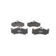 Set placute frana fata BOSCH pentru PORSCHE 911 3.6/3.8 03.06-12.12, inaltime 99.0 mm, latime 190.3 mm, grosime 16.6 mm