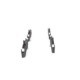 Set placute frana fata BOSCH pentru PORSCHE 911 3.6/3.8 03.06-12.12, inaltime 99.0 mm, latime 190.3 mm, grosime 16.6 mm