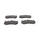 Set placute frana fata BOSCH pentru PORSCHE 911 3.6/3.8 03.06-12.12, inaltime 99.0 mm, latime 190.3 mm, grosime 16.6 mm