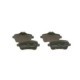 Set placute frana spate BOSCH pentru MERCEDES A W176, CLA C117, GLA X156, GLE W166, grosime 18.7 mm, latime 116.3 mm, inaltime 59.8 mm