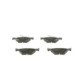 Set placute frana Spate BOSCH pentru SUBARU FORESTER, IMPREZA, LEGACY VI, LEVORG, OUTBACK, XV 1.6-3.6 10.14, 47.6 mm x 123.0 mm x 14.5 mm
