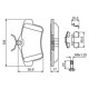 Set placute frana spate BOSCH pentru DS 4, DS 5, CITROEN C4 II, DS4, DS5, FIAT TIPO, PEUGEOT 3008, 308, 5008, 508 I, RCZ 1.2-2.0DH