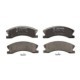 Set placute frana fata BOSCH pentru JEEP GRAND CHEROKEE II 2.7D-4.7 60.5 mm x 157.7 mm x 19.3 mm