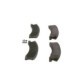 Set placute frana fata BOSCH pentru JEEP GRAND CHEROKEE II 2.7D-4.7 60.5 mm x 157.7 mm x 19.3 mm