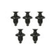Clema tapiţerie ROMIX 5 buc, pin tapiterie TOYOTA HIGHLANDER, SIENNA, URBAN CRUISER, YARIS dimensiuni 20mm x 10mm x 12mm x 3mm