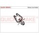 Adaptor conducte frana QUICK BRAKE clema pentru conducta furtun element furtun frana diametru 8 mm 5/16 inch