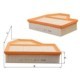 Filtru aer KNECHT pentru BMW 5 (E60), 5 (E61), 6 (E63), 6 (E64) 5.0 09.04-12.10, dimensiuni 57.0 mm x 257.0 mm x 228.6 mm
