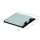 Filtru aer habitaclu KNECHT LAND ROVER RANGE ROVER II 2.5D-4.6 07.94-03.02 dimensiuni 215.0 mm x 197.0 mm x 27.0 mm