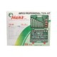 Set scule HANS instrumente amestecat Echipament service Chei combinate 89 piese Dimensiune tubulara 1/2 inch 1/4 inch Marime tubulara 6.3 mm 12.5 mm
