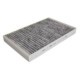 Filtru aer habitaclu KNECHT carbon activat AUDI 100 C4 A6 C4 A6 C5 ALLROAD C5 1.8-4.2 30 mm x 194 mm x 307 mm