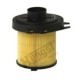 Filtru aer HENGST diametru interior 65 mm pentru CITROEN AX, BX, C15, SAXO, ZX; PEUGEOT 106 I, 205 I, 205 II 04.83-06.03