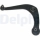 Brat suspensie roata DELPHI stanga inferior longitudinal fata 18 mm pentru PEUGEOT 206 206+ 1.1-2.0D 08.98, inaltime 75 mm, latime 362 mm, lungime 381 mm
