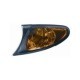 Semnalizator ULO lampa semnalizare fata stanga portocaliu P21W cadru negru pentru BMW 3 E46 1.6-3.2 12.97-12.07 10.01-04.05