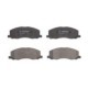 Set placute frana fata BOSCH OPEL INSIGNIA A, INSIGNIA A COUNTRY, SAAB 9-5 1.4-2.8 07.08-03.17 66.5mm x 184.6mm x 17.0mm