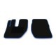 Covor compartiment picioare F-CORE, sofer + pasager, 2 szt., velours, albastru, compatibil VOLVO FH12, FH16 08.93-