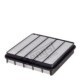 Filtru aer HENGST LEXUS LX TOYOTA LAND CRUISER 200 4.5D 09.07- 62.0 mm x 301.0 mm x 317.0 mm