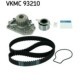 Set pompa apa + curea dintata SKF pentru HONDA CR-V I, INTEGRA 1.6/2.0, curea 125 dinti, latime 26.0 mm, intinzator