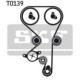 Set pompa apa + curea dintata SKF pentru CHEVROLET ASTRA, VIVA; OPEL ASTRA G, H, CORSA C, MERIVA A, SIGNUM, TIGRA, VECTRA B 1.6/1.8
