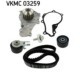 Set pompa apa + curea dintata SKF pentru VOLVO C30, S40 II, S80 II, V40, V50, V70 III; CITROEN BERLINGO, C2, C3 I 1.6D 10.03-