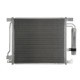 Condensator climatizare A/C cu uscător KOYORAD pentru NISSAN JUKE, PULSAR 1.2/1.5D/1.6 dimensiuni 490x415x12 mm