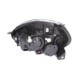 Far DEPO lampa frontala dreapta H4/P21W/W21W electric cu motor culoare insert negru pentru ABARTH PUNTO, PUNTO EVO, FIAT PUNTO