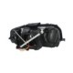 Far TYC Lampa frontala Stanga H7/H7 electric cu motor negru AUDI A3 05.03-07.08
