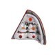 Stopuri spate TYC Lampa spate Stanga MERCEDES C T-MODEL (S202) C (W202) 03.93-03.01 cu indicator portocaliu