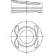 Piston MAHLE 84,01 mm pentru AUDI A3, TT; VW EOS, GOLF IV, GOLF V, MULTIVAN T5, PHAETON, TOUAREG, TRANSPORTER T5 3.2