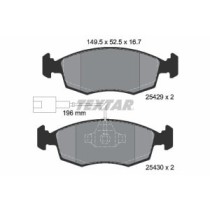 Set placute frana,frana disc TEXTAR
