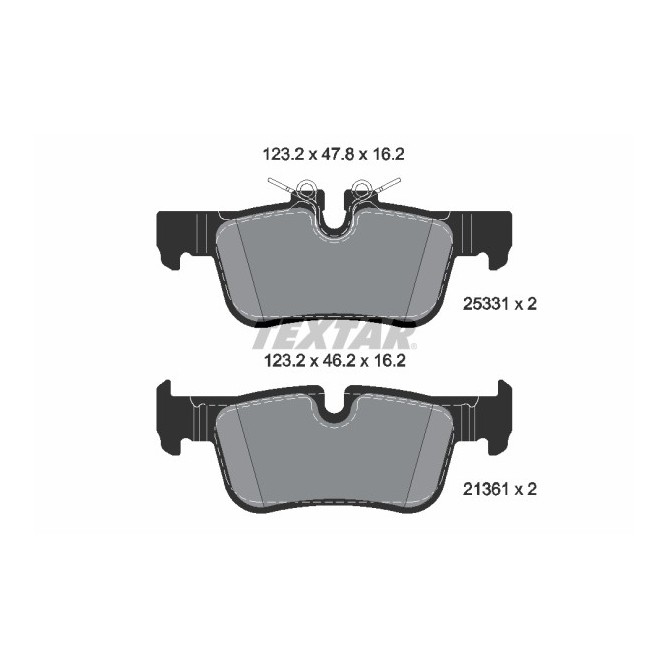Set placute frana,frana disc TEXTAR
