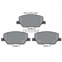 Set placute frana,frana disc TEXTAR