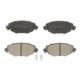 Set placute frana fata LPR pentru FORD MONDEO III, JAGUAR X-TYPE I, dimensiuni 60.3 mm inaltime, 148.8 mm latime, 18.4 mm grosime