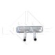 Schimbator caldura incalzire habitaclu NRF fuziune 020 1618 Opel Tigra 4/93, inaltime 188 mm, latime 140 mm, grosime 37 mm