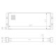 Schimbator caldura, incalzire habitaclu NRF pentru VW TRANSPORTER T3 1.6-2.1 05.79-07.92, dimensiuni 387x148x32 mm, material aluminiu