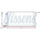 Condensator climatizare NISSENS 77 01 057 122 Renault Master 1.9DCi 2.5 2000 - Inaltime 374 mm, Latime 730 mm, Grosime 16 mm