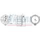Ventilator habitaclu NISSENS pentru TOYOTA AVENSIS, CARINA E VI, COROLLA, COROLLA VERSO 1.4-2.4 156 mm 12 V 216 W