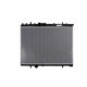 Radiator racire motor NISSENS pentru CITROEN BERLINGO/MINIVAN, C4, XSARA, PEUGEOT 206, 307, dimensiuni 380.0 mm x 549.0 mm x 26.0 mm