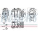 Compresor climatizare NISSENS pentru BMW 1 E81 E82 E87 E88 3 E90 E91 E92 E93 5 E60 E61 X1 E84 2.0D 3.0D 06.04-06.15
