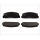 Set placute frana spate DELPHI pentru MAZDA 323 F V, 323 F VI, 6; MITSUBISHI GALANT IV 1.8-2.5, inaltime 39.0 mm, latime 108.0 mm, grosime 13.0 mm
