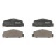 Set placute frana spate DELPHI pentru MAZDA 323 F V, 323 F VI, 6; MITSUBISHI GALANT IV 1.8-2.5, inaltime 39.0 mm, latime 108.0 mm, grosime 13.0 mm
