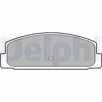 Set placute frana,frana disc DELPHI