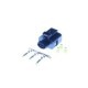 Cablu electric SENCOM mufa metalica 3 pini kit reparare AUDI A3 A4 B5 A6 C6 SEAT IBIZA III SKODA OCTAVIA I II VW GOLF IV