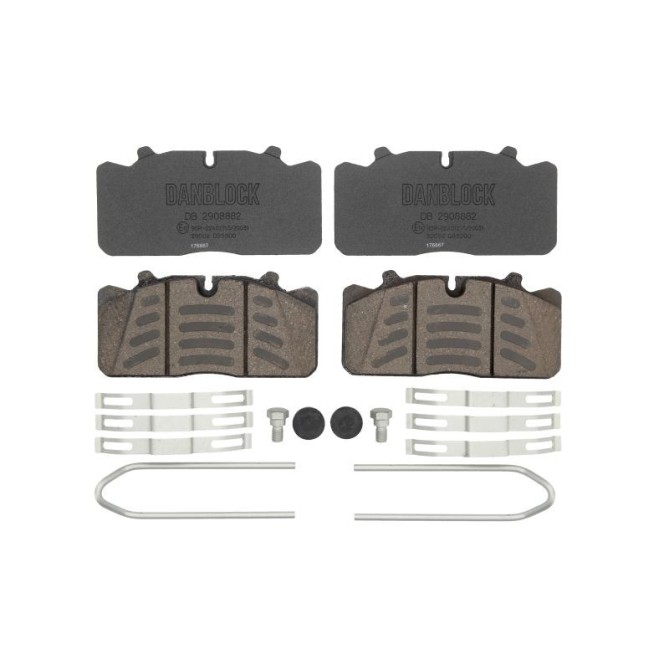 Set placute frana,frana disc DANBLOCK