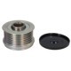 Fulie alternator MEAT & DORIA, rulita alternator, diametru interior 17.0 mm, diametru exterior 58.0 mm, 6 nervuri