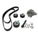 Set pompa apa + curea dintata HEPU pentru AUDI A6 C4, VW CALIFORNIA T4 CAMPER, LT 28-35 II, LT 28-46 II, TRANSPORTER T4 2.4D/2.5D