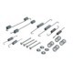 Set accesorii sabot de frana MANDO pentru HYUNDAI SANTA FÉ I, TRAJET, TUCSON, KIA CARNIVAL I, II 2.0-3.5 08.99-01.12