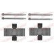 Set accesorii placute frana Fata QUICK BRAKE pentru OPEL COMMODORE C, MONZA A, SENATOR A, PORSCHE 911, 911 TARGA 2.0-3.2 01.63-08.89